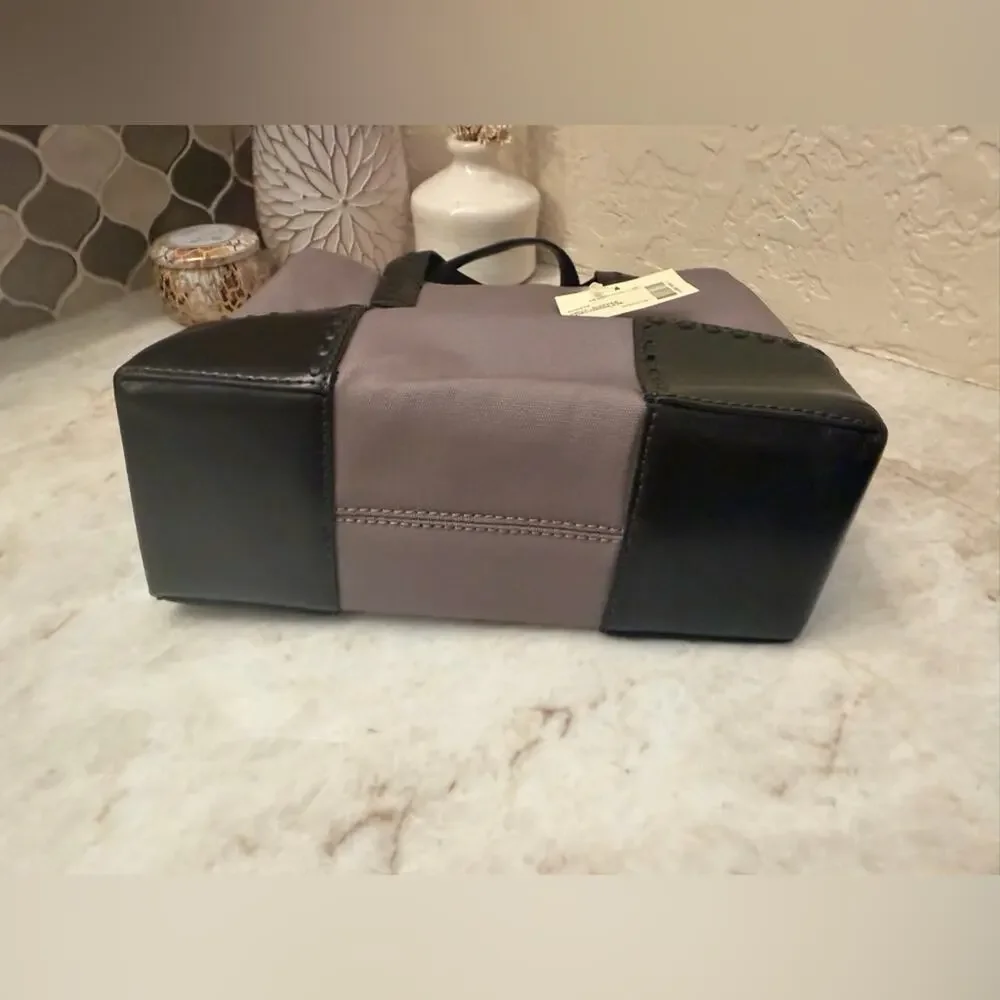 Cole Haan mink/ chocolate small shopper NWT